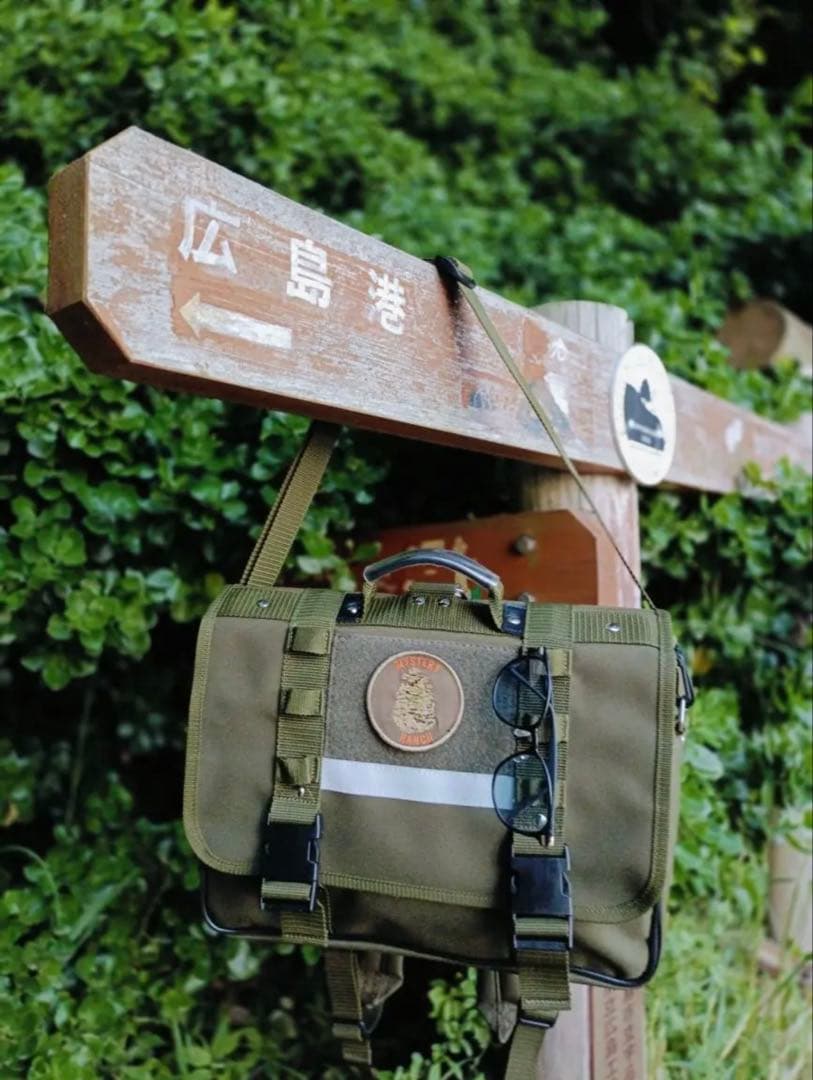野良道具製作所x片岡商店 タクティカルスクールバッグ 未使用品