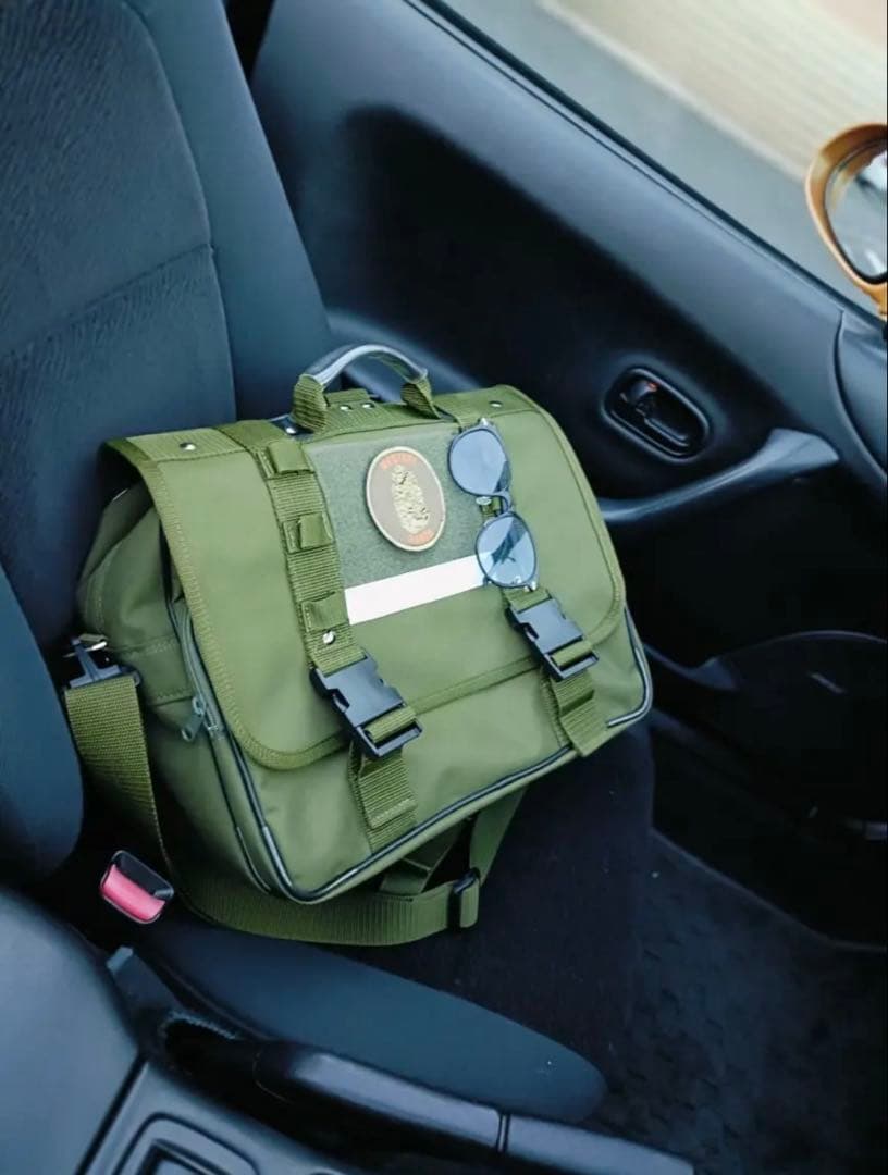 野良道具製作所x片岡商店 タクティカルスクールバッグ 未使用品