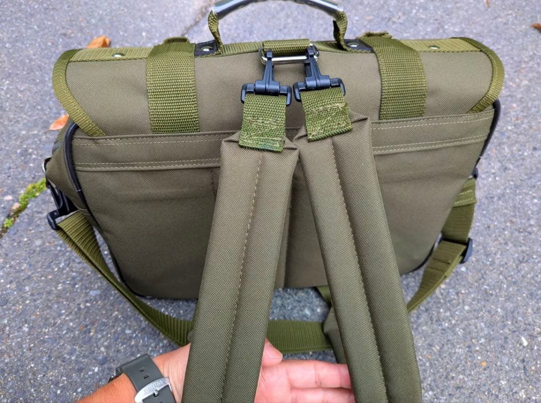 野良道具製作所x片岡商店 タクティカルスクールバッグ 未使用品