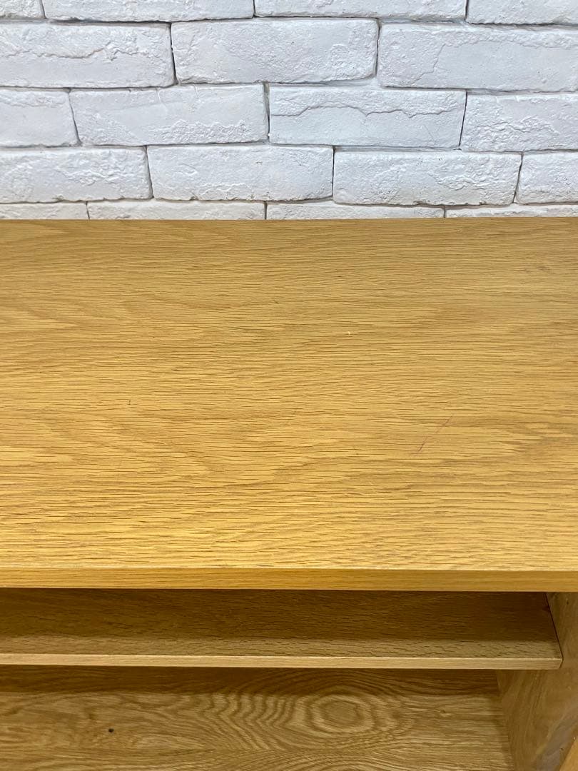 ②【東京都内23区配送無料】無印良品　テレビ台 テレビボード　リビング　陳列　棚