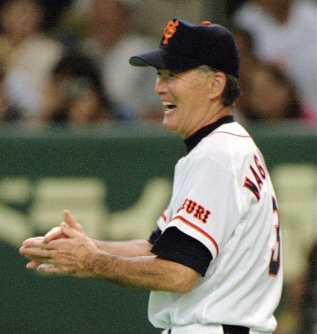 読売ジャイアンツ　長嶋茂雄監督ユニフォーム　日本製　Lサイズ　adidas