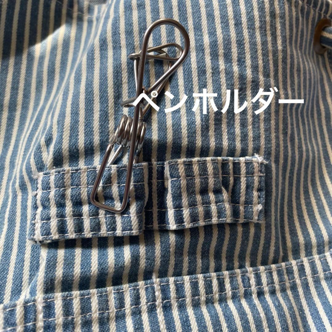 新品未使用タグ付き✳︎ラルフローレンホーム✳︎ヒッコリーストライプ✳︎デニムエプロン