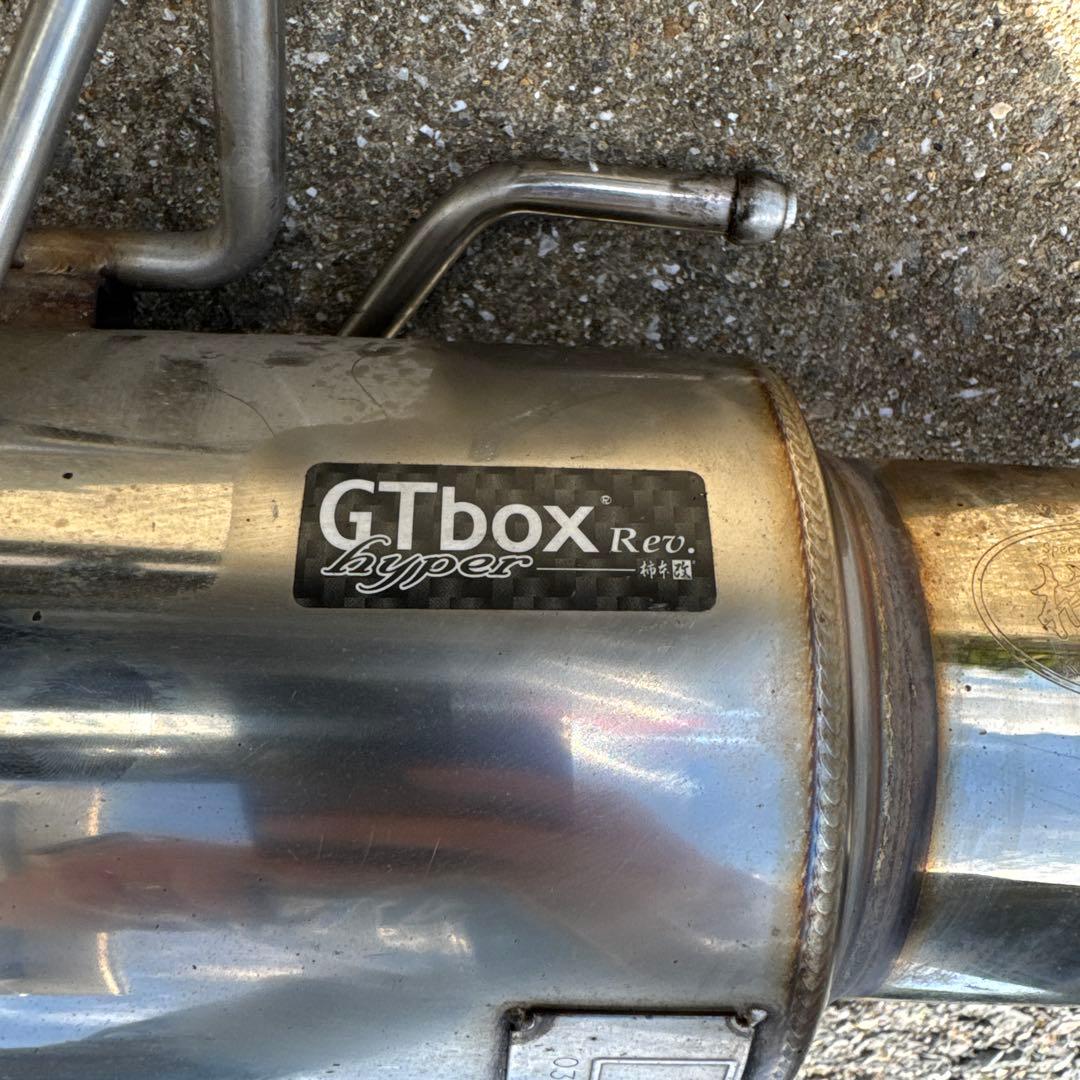 GE8にて使用 柿本改 hyper GT box