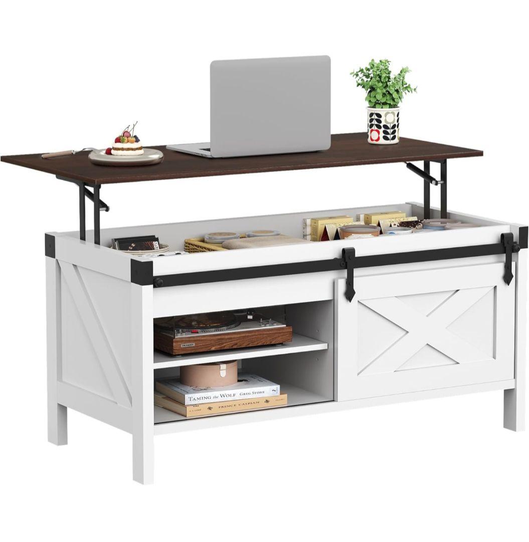 コーヒーテーブル 昇降式 リビングテーブル ローテーブル