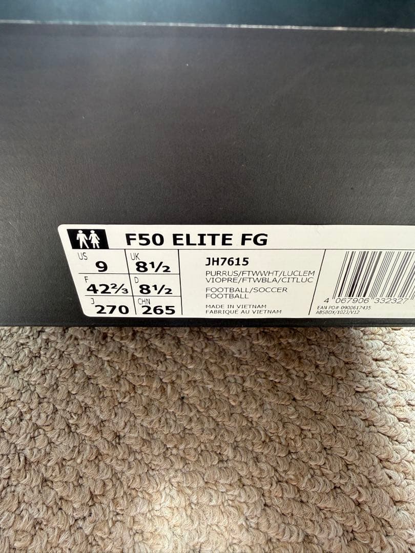 adidas F50 エリート　スパイク　fg