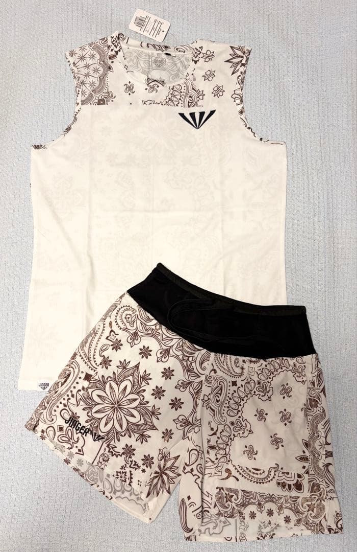 A*C様 【新品】JINGER ジンガー ノースリーブシャツL・ランニングパンツ