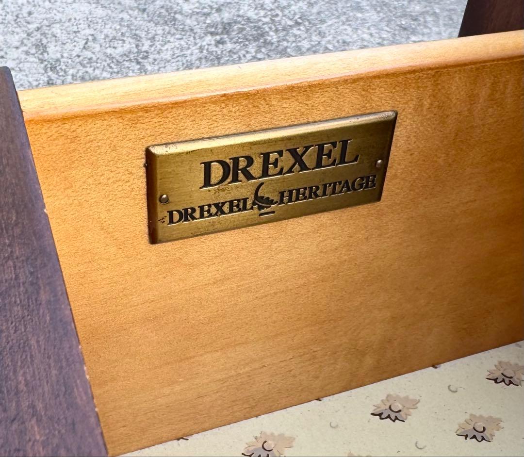 ゆゆです。ドレクセル DREXEL 大理石天板 サイドテーブル