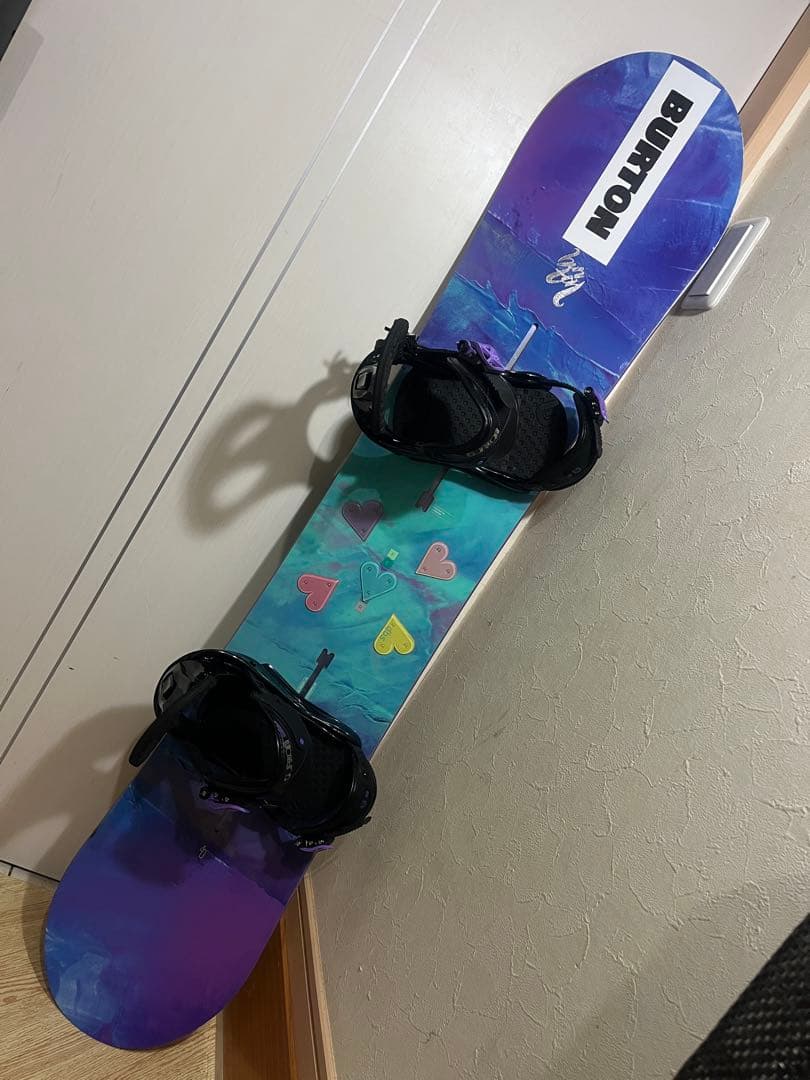 初中級者！カービング、グラトリ！BURTON feather 140cm バイン