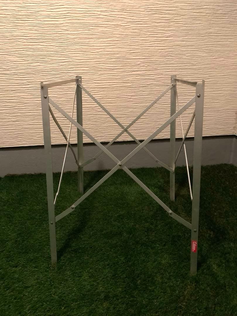 希少　廃盤　旧ロゴ　コールマン　アルミ製 ビンテージハイスタンド