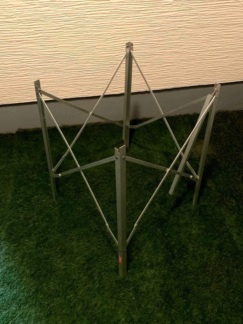 希少　廃盤　旧ロゴ　コールマン　アルミ製 ビンテージハイスタンド