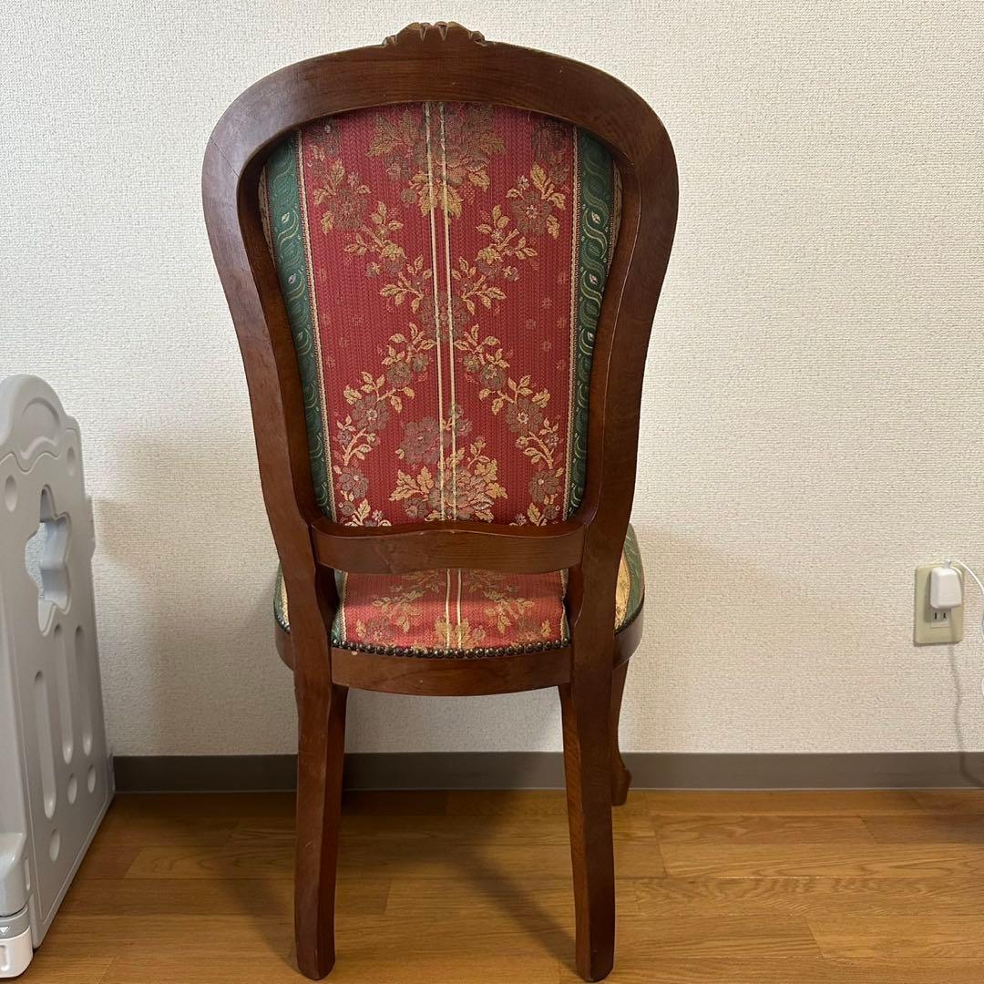 イタリア製クラシックチェア アンティーク 猫脚 高級家具　イタリアン家具