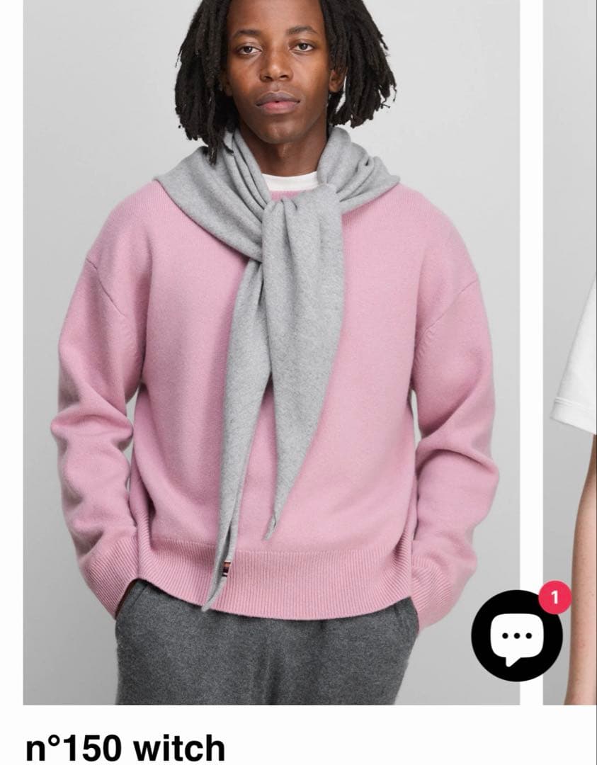 Extreme Cashmere/エクストリーム カシミア/WITCH/grey