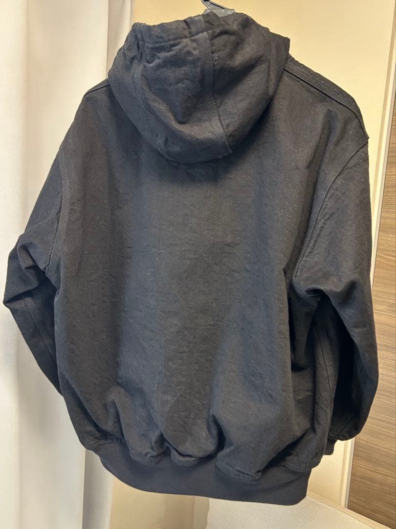 COMOLI 25aw ブラックデニムジップパーカ　サイズ１