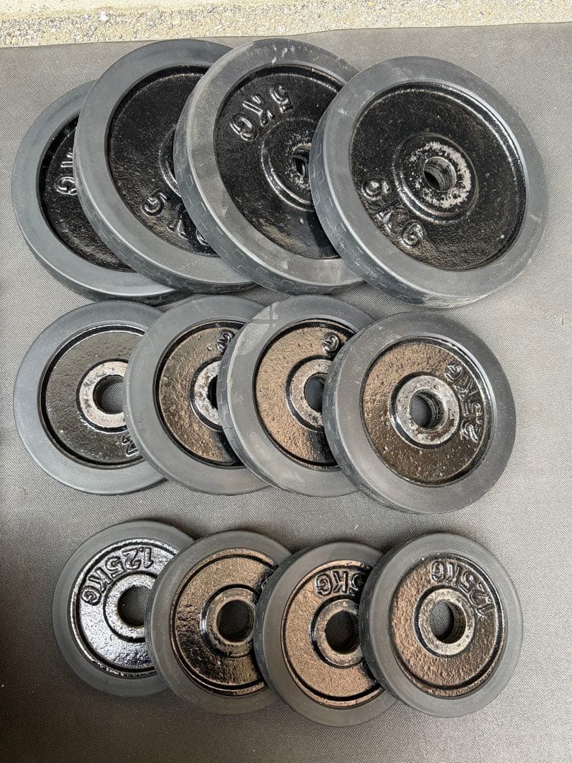 ダンベル　合計40キロ　20キロ2個セット