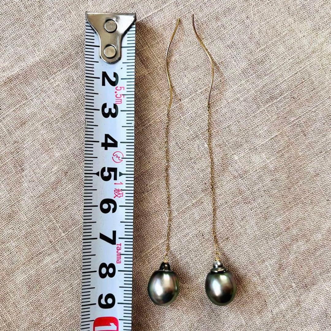 MANORIE ⟡.· タヒチバロックパール アメリカンピアス