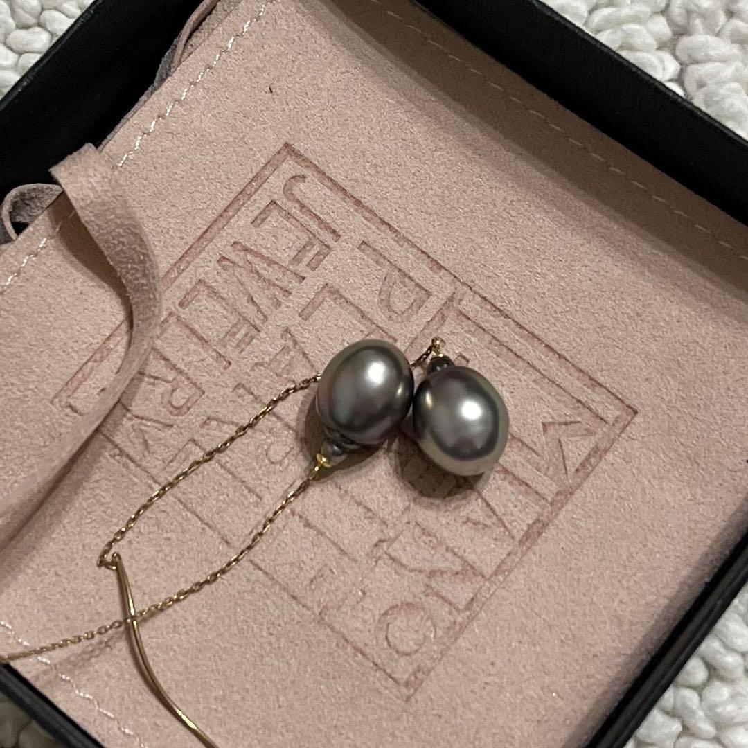 MANORIE ⟡.· タヒチバロックパール アメリカンピアス