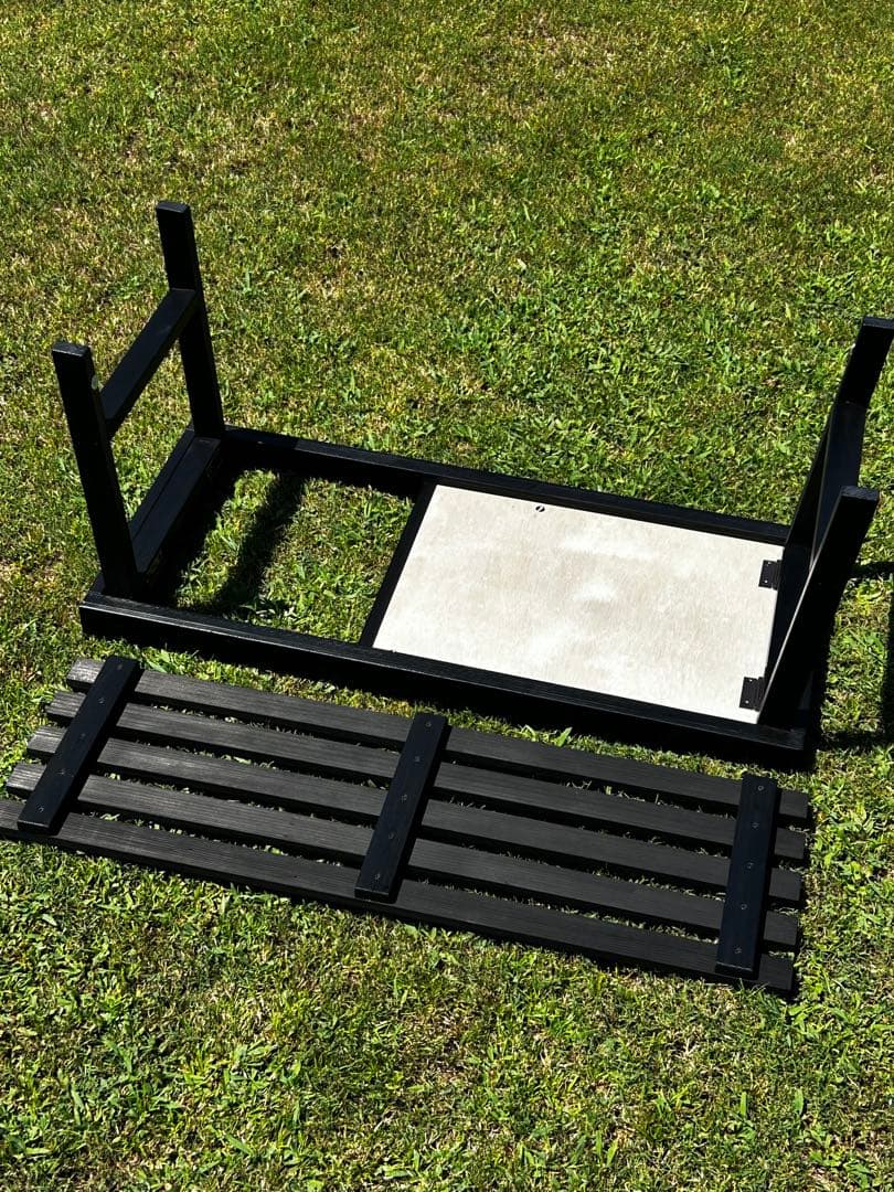 たなかです。フラットバーナー　テーブル　オルテガ