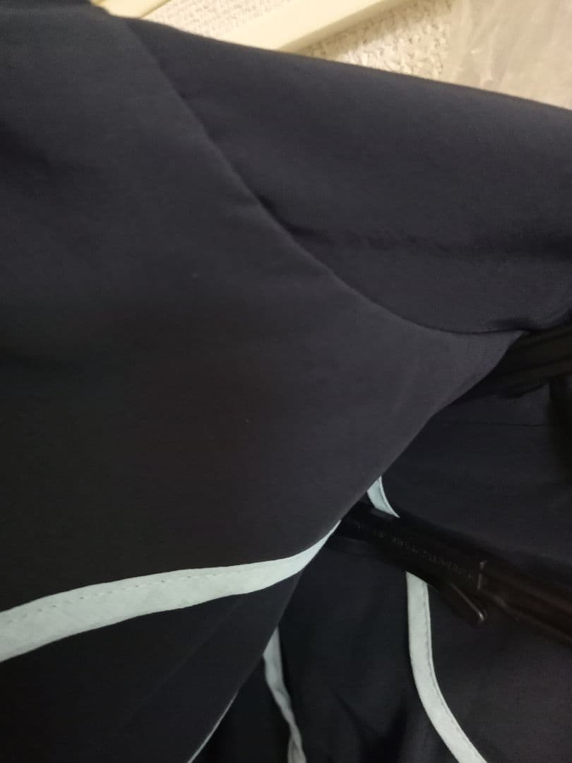 r*c様 yori ビッグリボン撥水ロングパーカー　紺　美品　セレモニー　コート