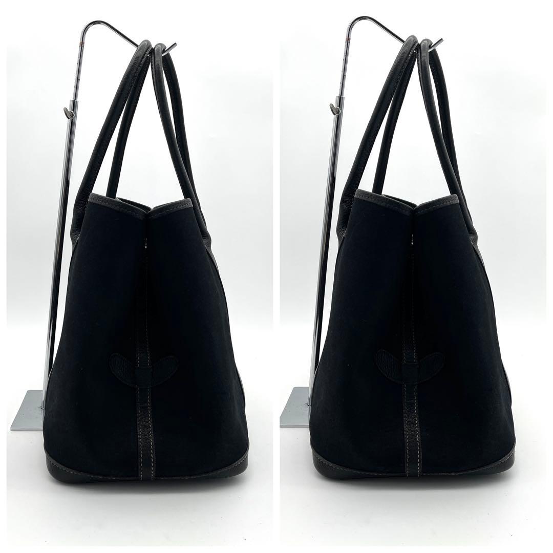 【美品❗✨】エルメス ガーデンパーティーPM トートバッグ ブラック
