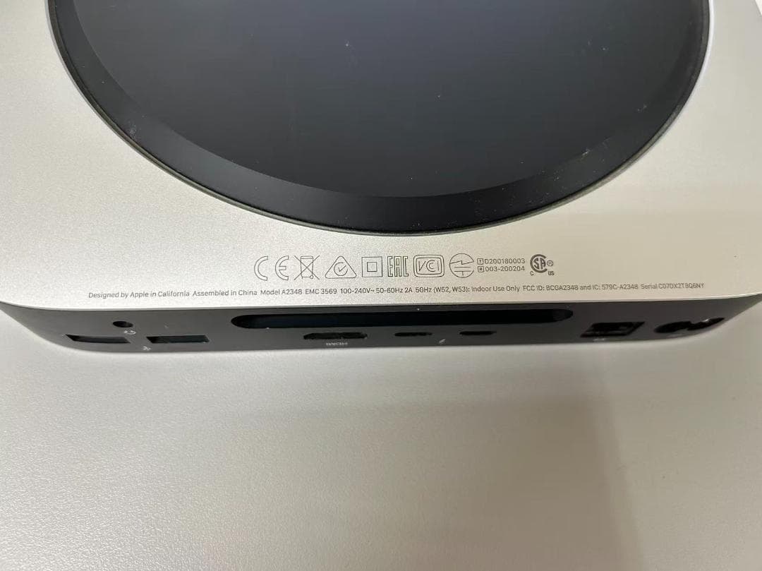 【美品 】Mac mini 2020 M1 16GB 256GB 動作確認済み①