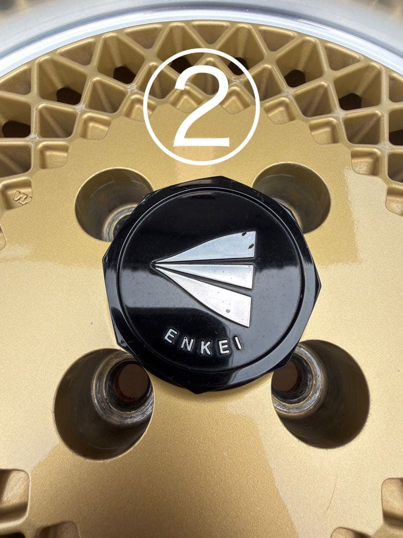 エンケイ ネオクラシック enkei92 8j+25 4H PCD100 ①