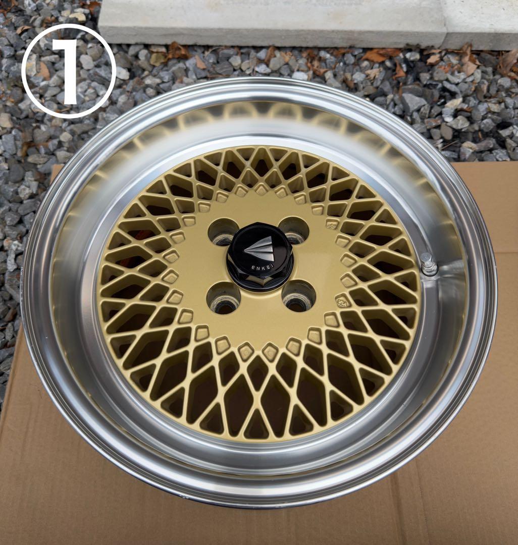 エンケイ ネオクラシック enkei92 8j+25 4H PCD100 ①