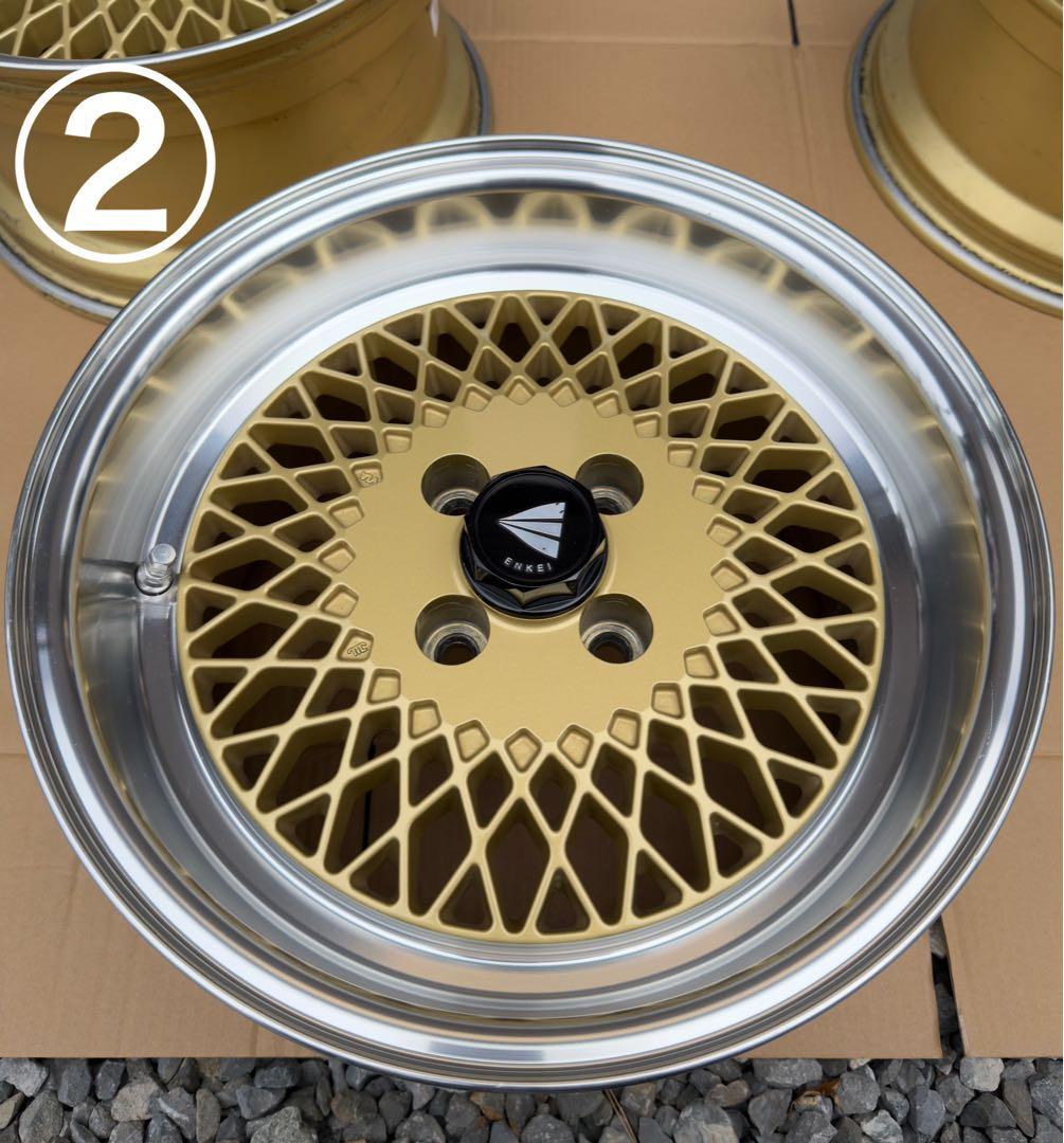 エンケイ ネオクラシック enkei92 8j+25 4H PCD100 ①