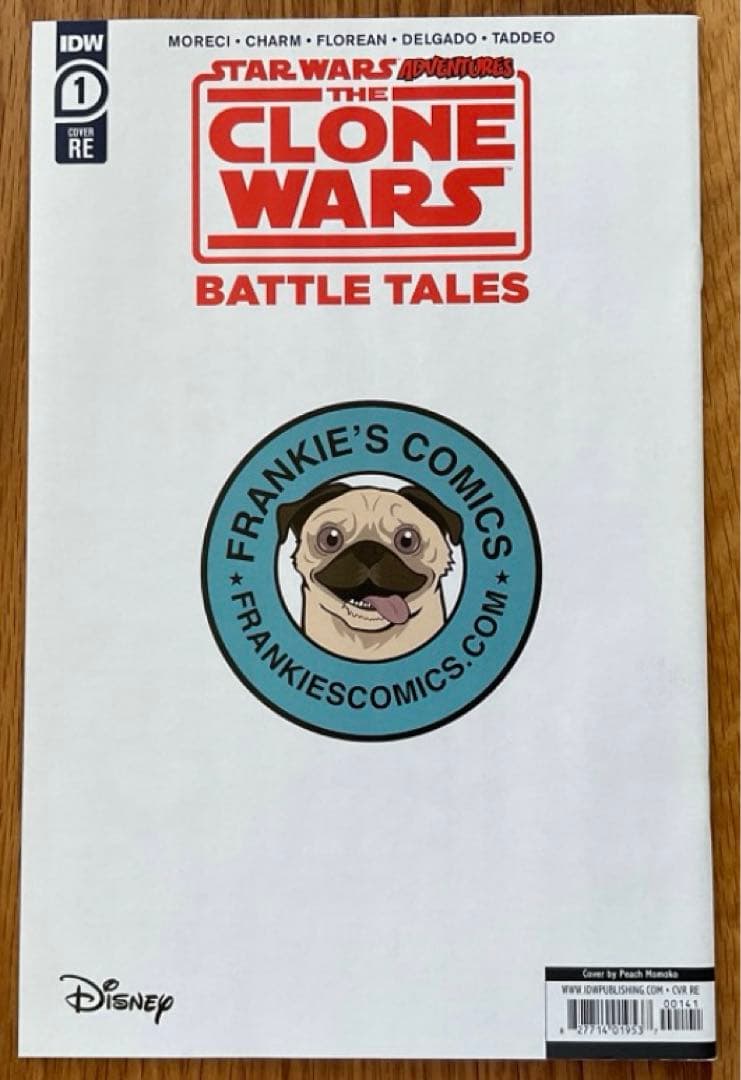 スター・ウォーズ Clone Wars #1 桃桃子 レア表紙 アメコミリーフ