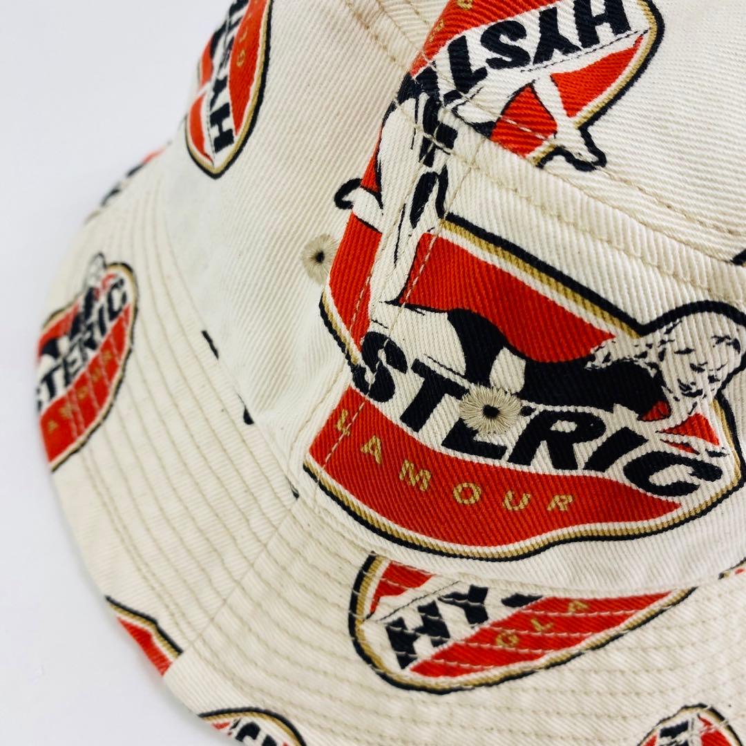 ヒステリックグラマー♥️OVAL WOMAN柄バケットハット