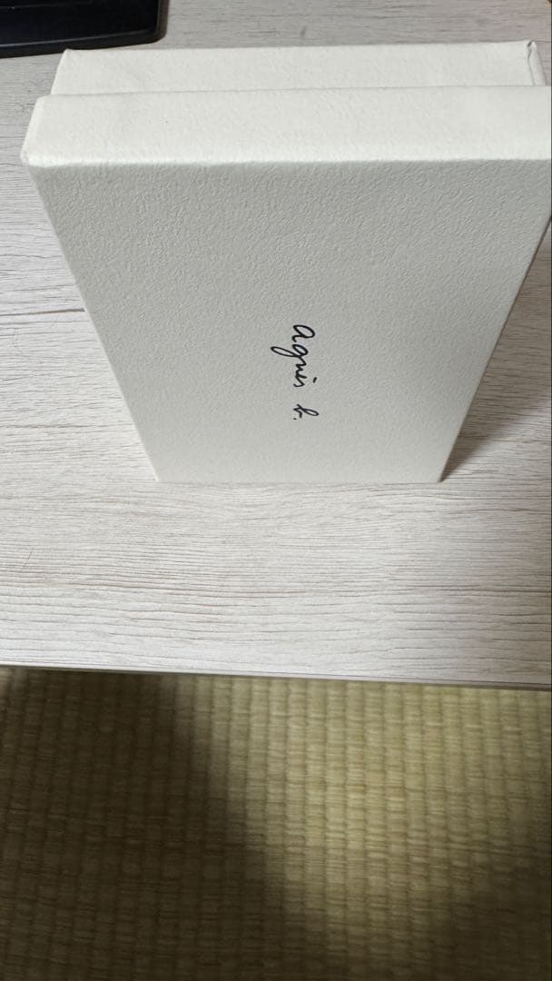 agnès b. ベージュホワイト キーケース【新品・未使用】