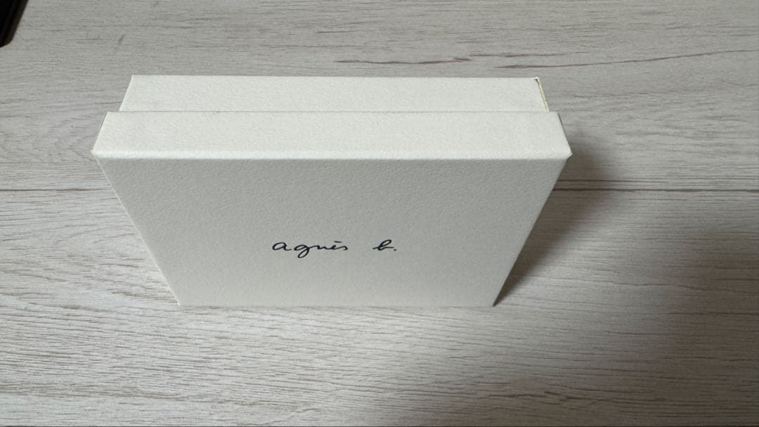 agnès b. ベージュホワイト キーケース【新品・未使用】