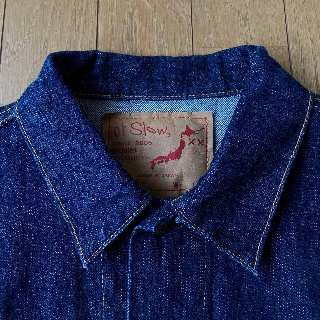 【美品】orSlow/オアスロウ　3rdタイプデニムジャケット