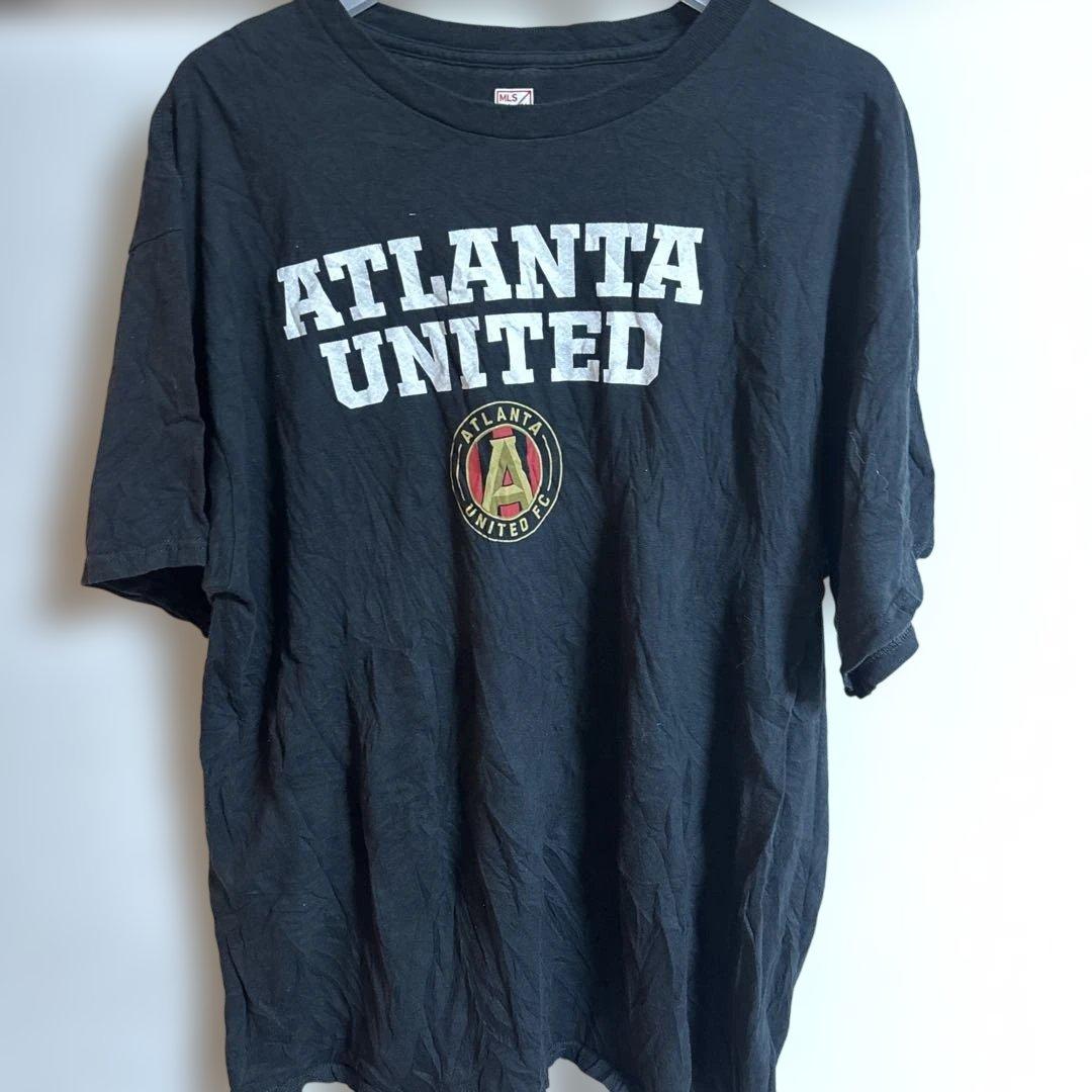 一点もの✨古着 ATLANTA UNITED ブラックシャツ XL