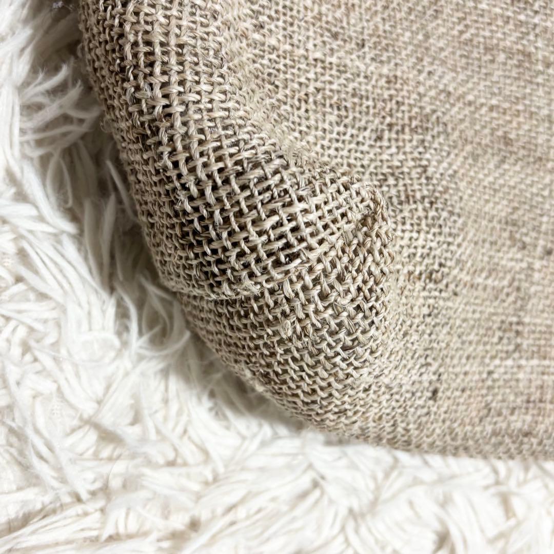 中川政七商店 手織り麻太糸のバッグ 大サイズ ソフトカゴ風 トート