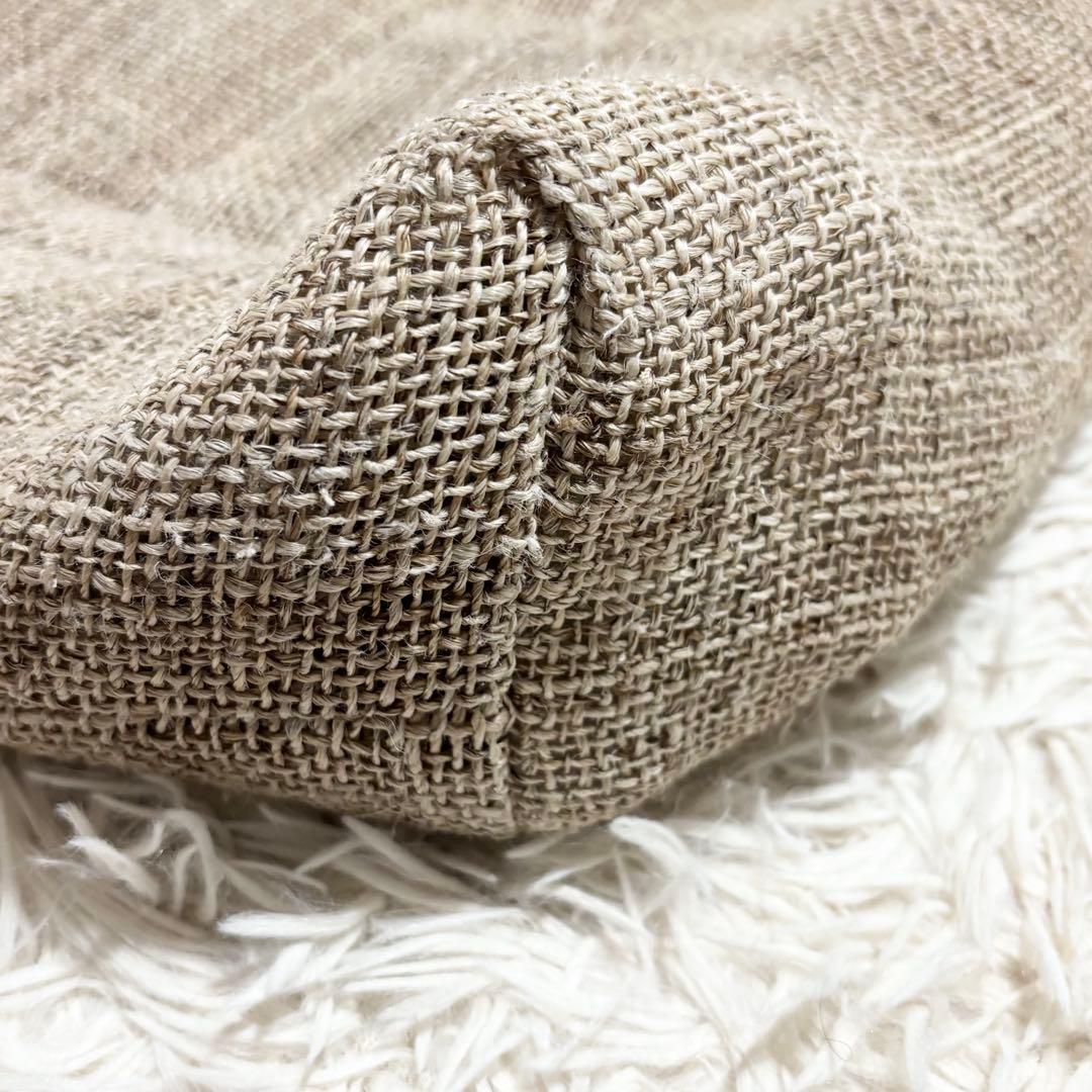 中川政七商店 手織り麻太糸のバッグ 大サイズ ソフトカゴ風 トート