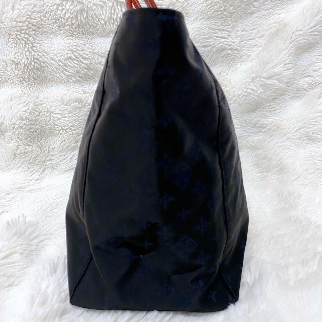 【未使用級】russet ラシット トートバック A4対応 ネイビー ナイロン