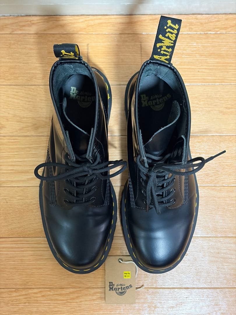 Dr. Martens 1460(8ホール) ブラック US9(27cm)厚底