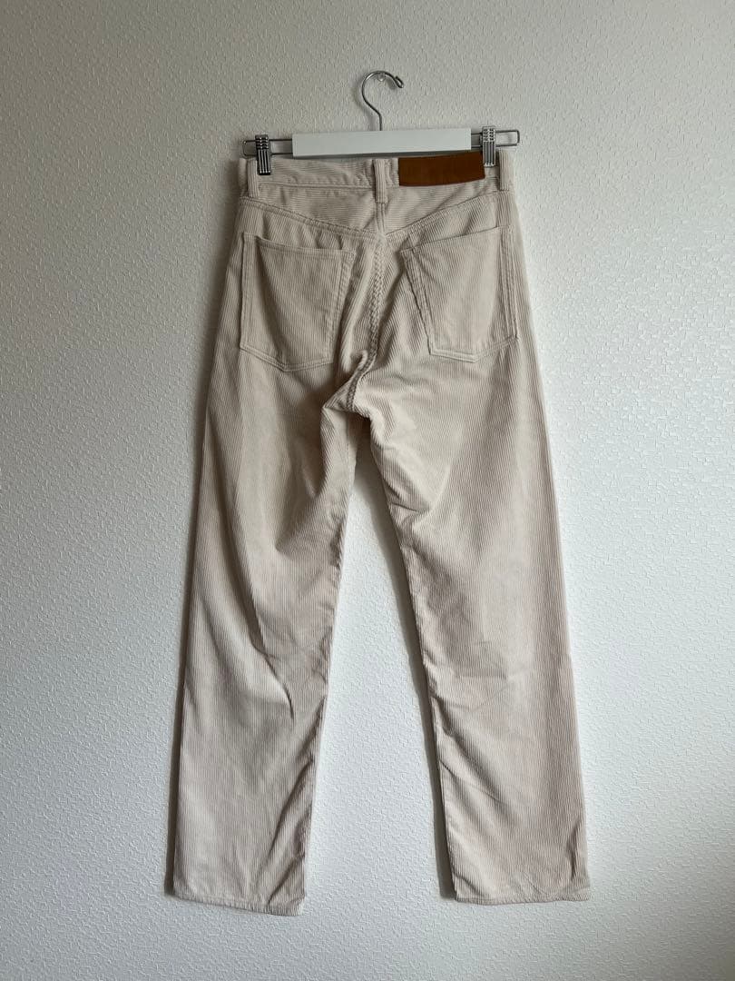 INSCRIRE コーデュロイパンツ ナチュラル