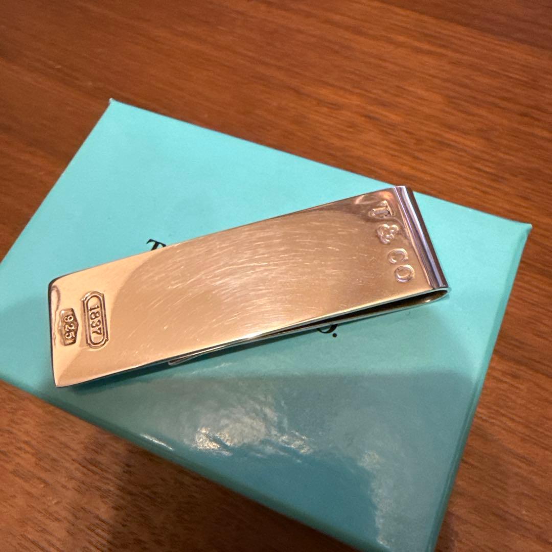 TIFFANY&Co. ヴィンテージ　マネークリップ 1837 シルバー925