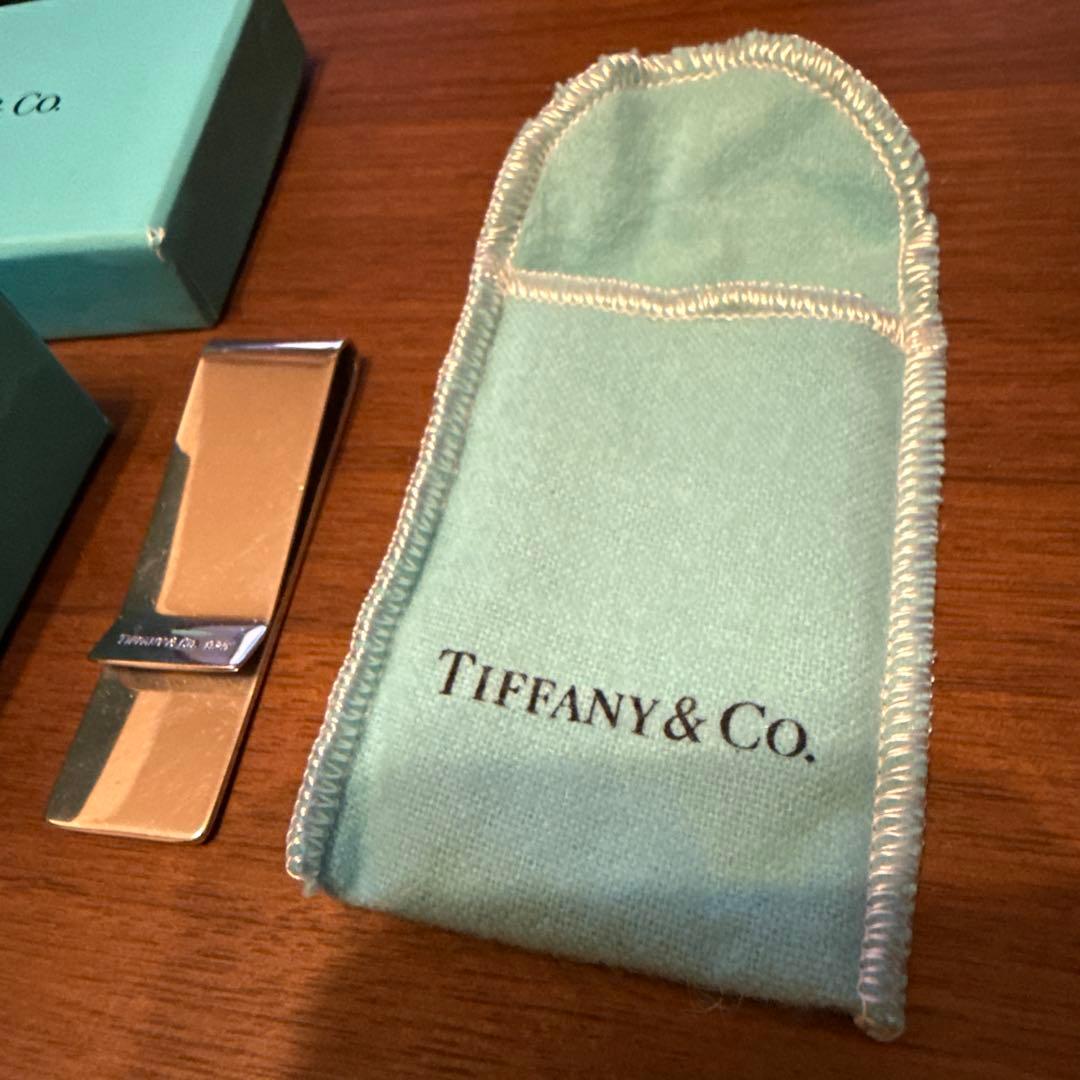 TIFFANY&Co. ヴィンテージ　マネークリップ 1837 シルバー925
