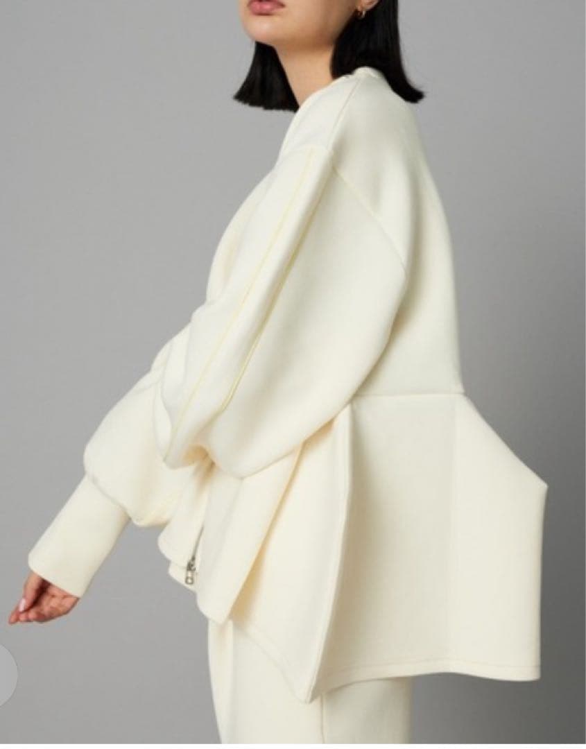 美品 HeRIN.CYE Feels flared zip tops