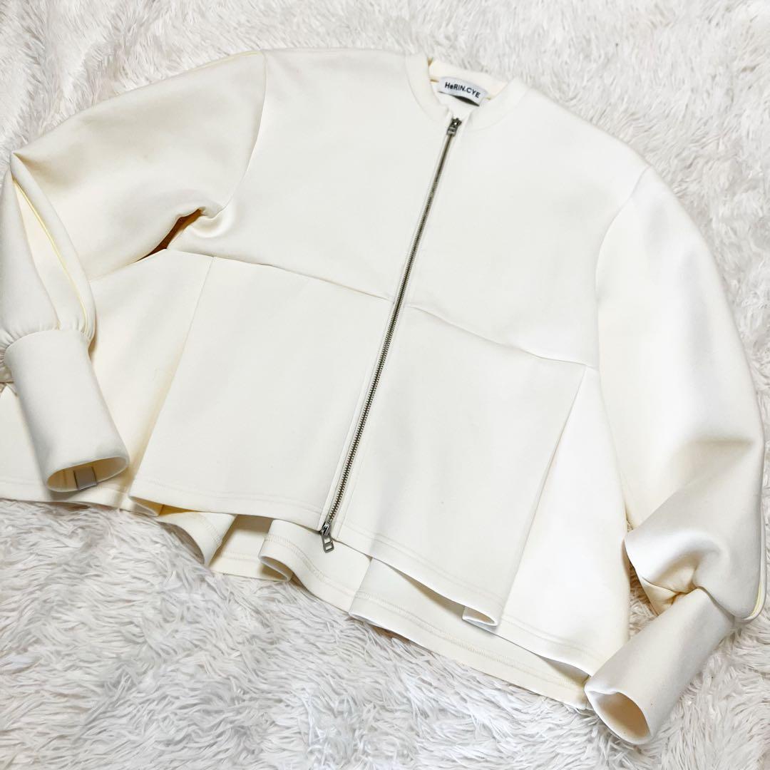 美品 HeRIN.CYE Feels flared zip tops