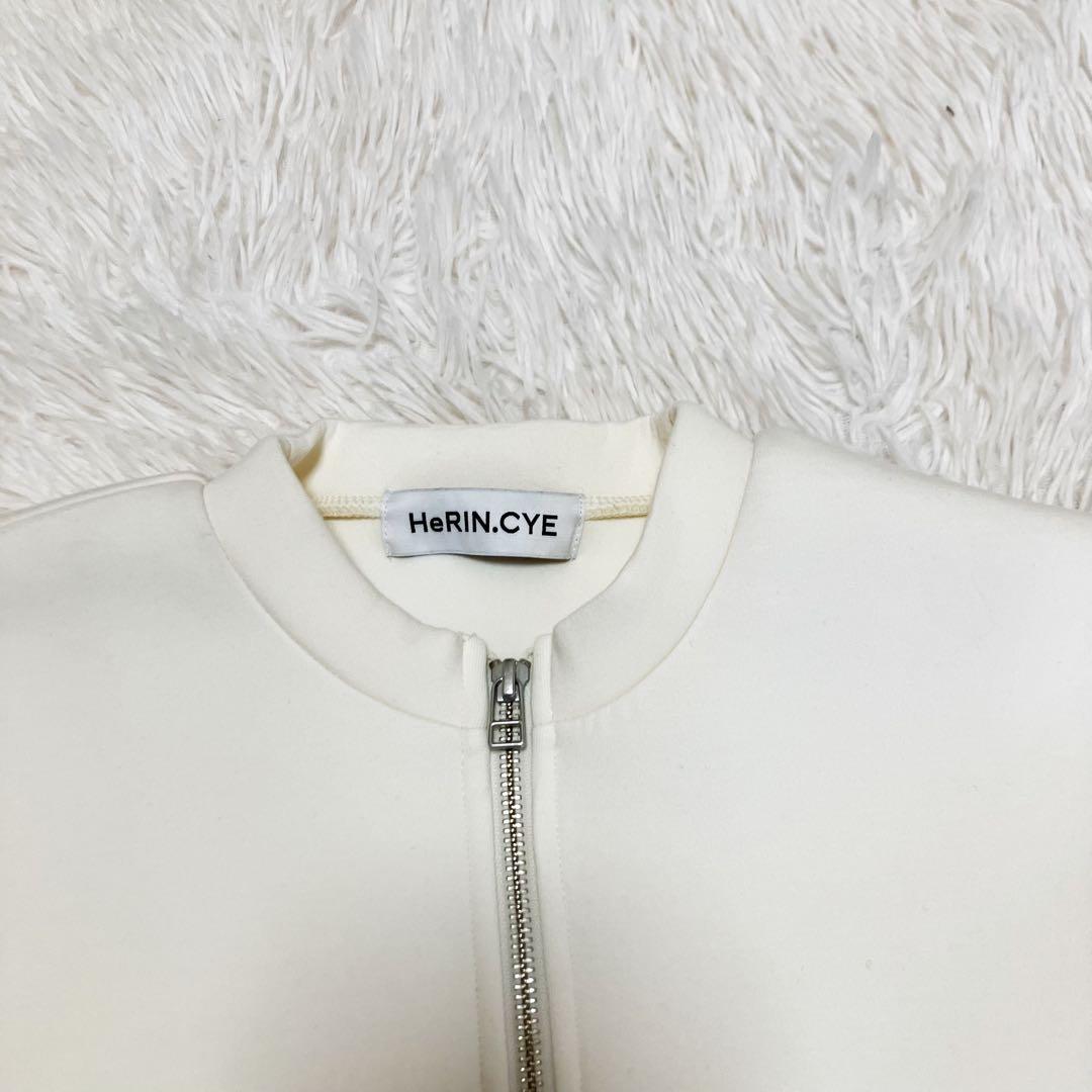 美品 HeRIN.CYE Feels flared zip tops