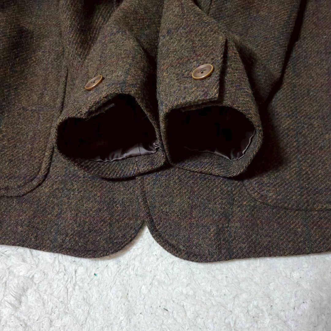 美品✨ MOON社製ツイード チャップスラルフローレン ジャケット チェック L