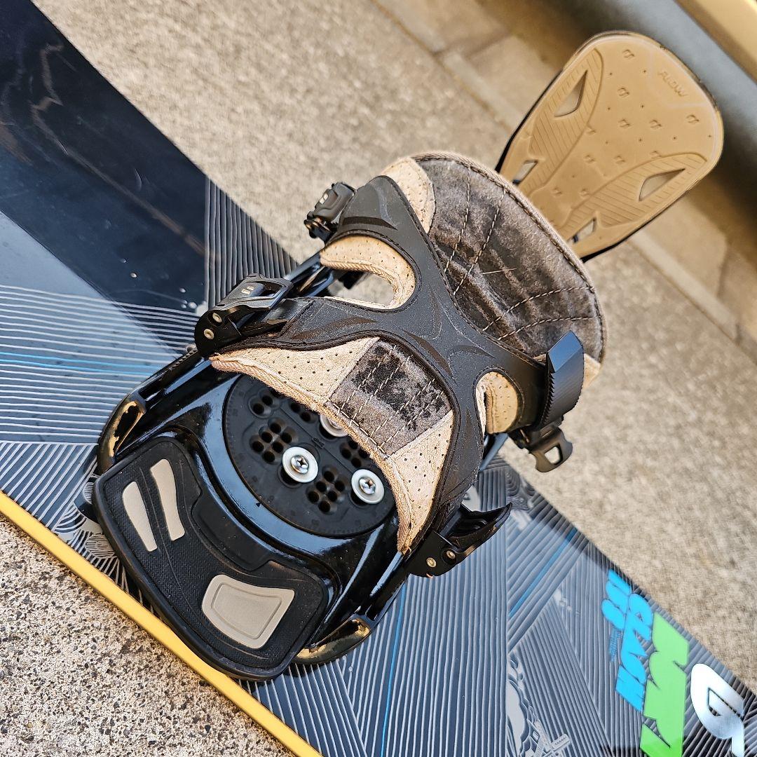 送料込み！BURTON ×FLOW スノーボードセット