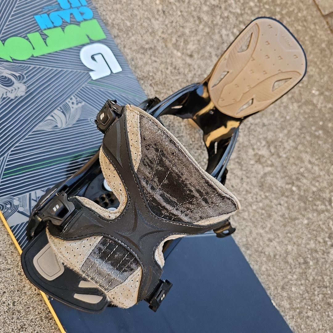 送料込み！BURTON ×FLOW スノーボードセット