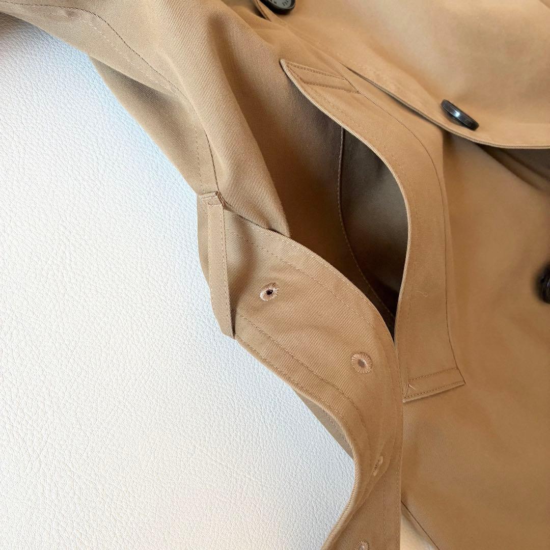 HYKE　ハイク　トレンチコート　ウール ライナー付き　ロング丈　ベージュ