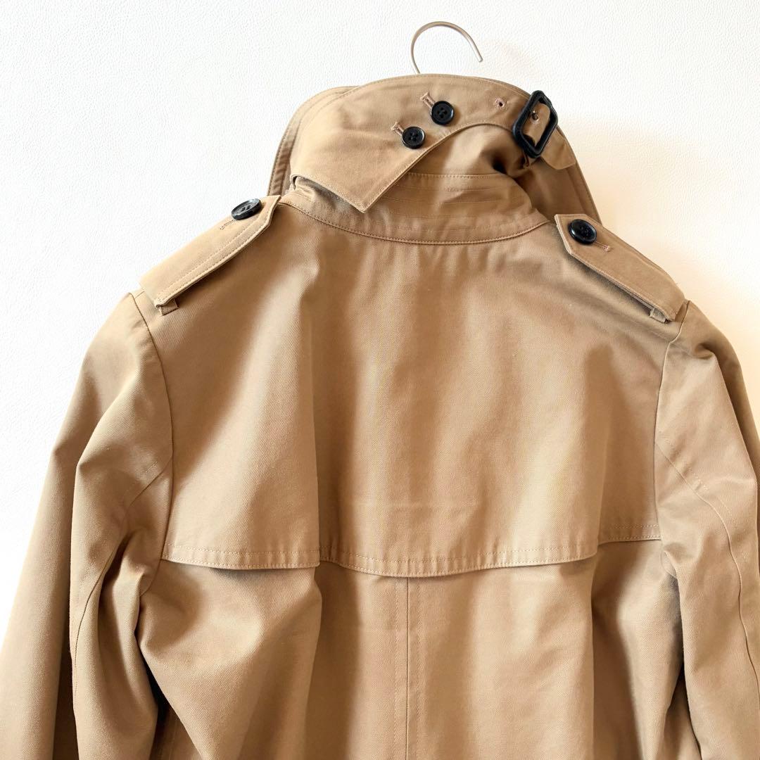 HYKE　ハイク　トレンチコート　ウール ライナー付き　ロング丈　ベージュ