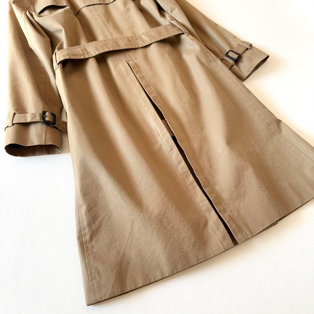 HYKE　ハイク　トレンチコート　ウール ライナー付き　ロング丈　ベージュ