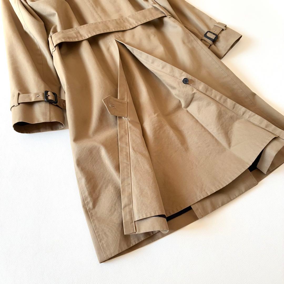 HYKE　ハイク　トレンチコート　ウール ライナー付き　ロング丈　ベージュ